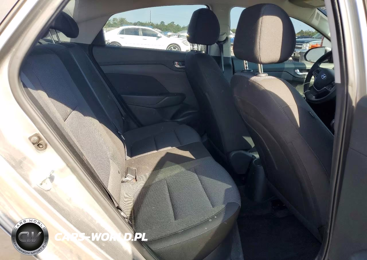 2021 Hyundai Accent Se VIN:3KPC24A6XME137171 - 10