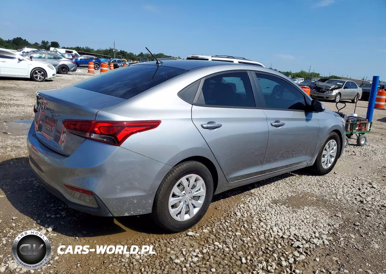 2021 Hyundai Accent Se VIN:3KPC24A6XME137171 - 3