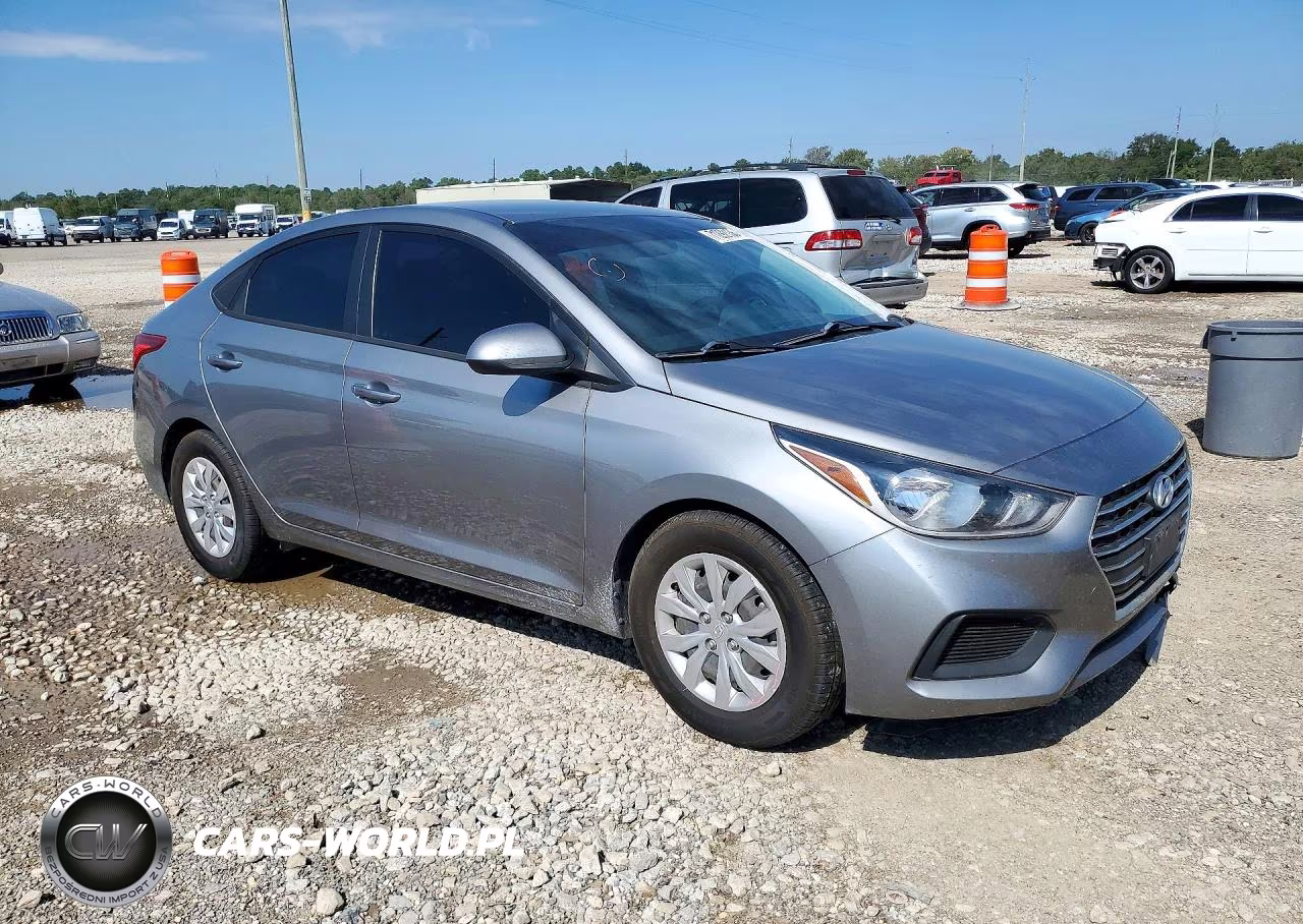 2021 Hyundai Accent Se VIN:3KPC24A6XME137171 - 4