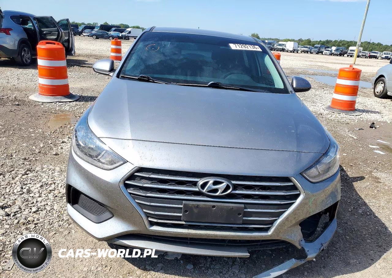 2021 Hyundai Accent Se VIN:3KPC24A6XME137171 - 5