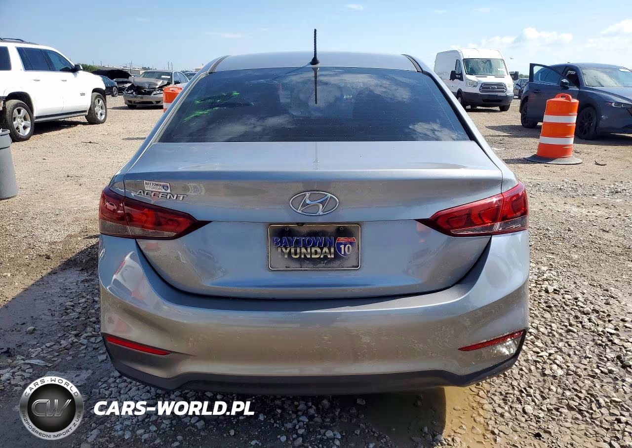 2021 Hyundai Accent Se VIN:3KPC24A6XME137171 - 6
