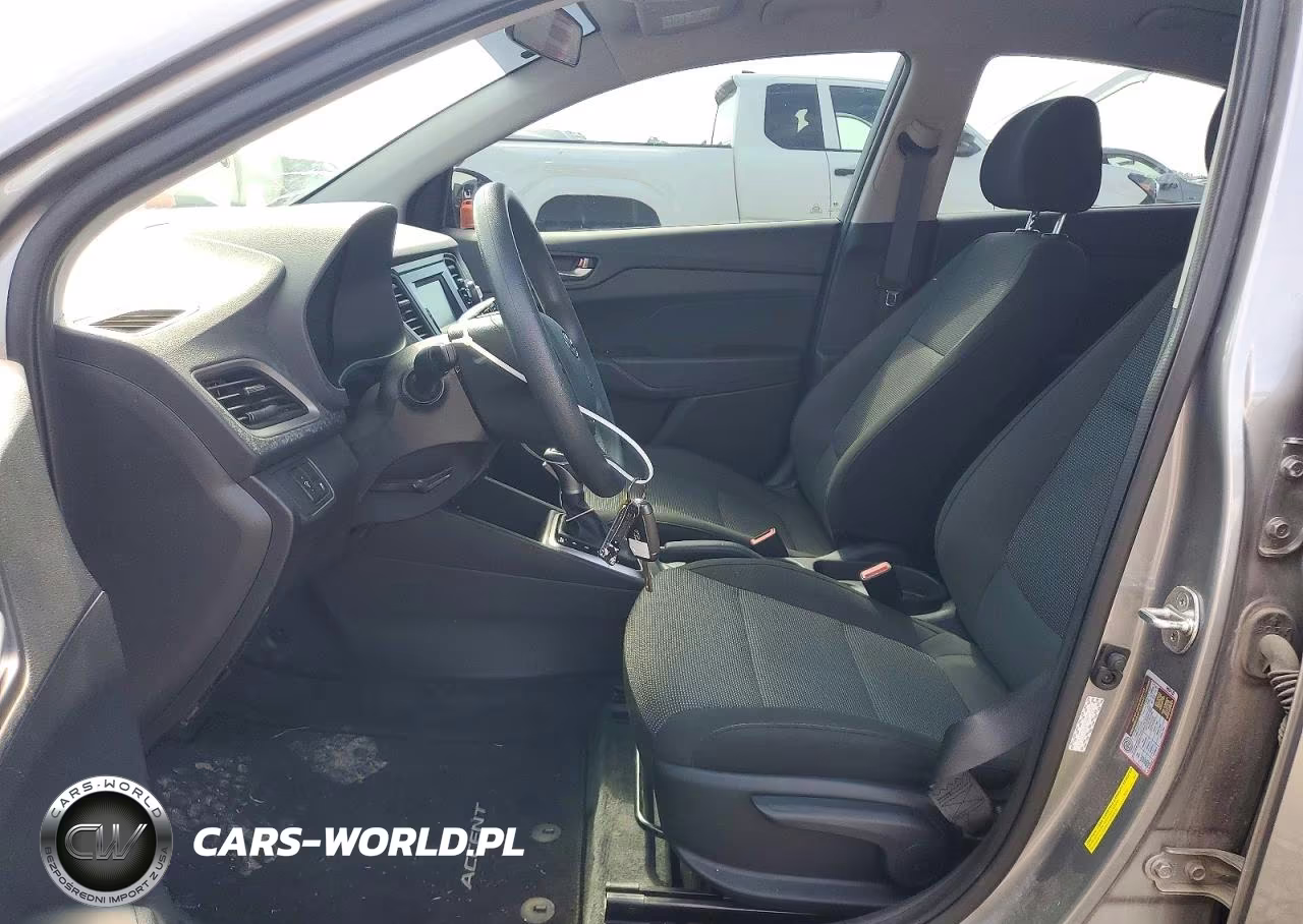 2021 Hyundai Accent Se VIN:3KPC24A6XME137171 - 7