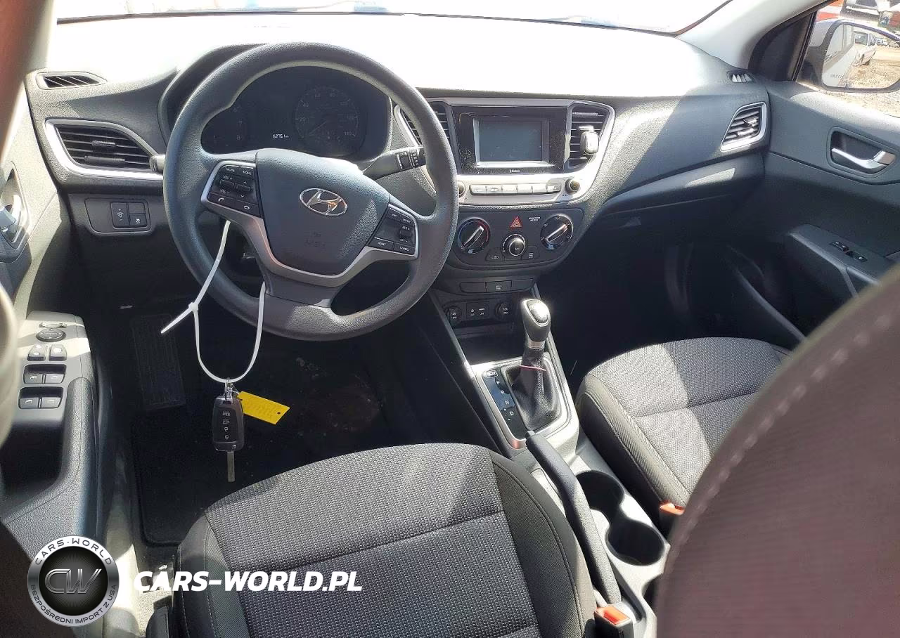 2021 Hyundai Accent Se VIN:3KPC24A6XME137171 - 8