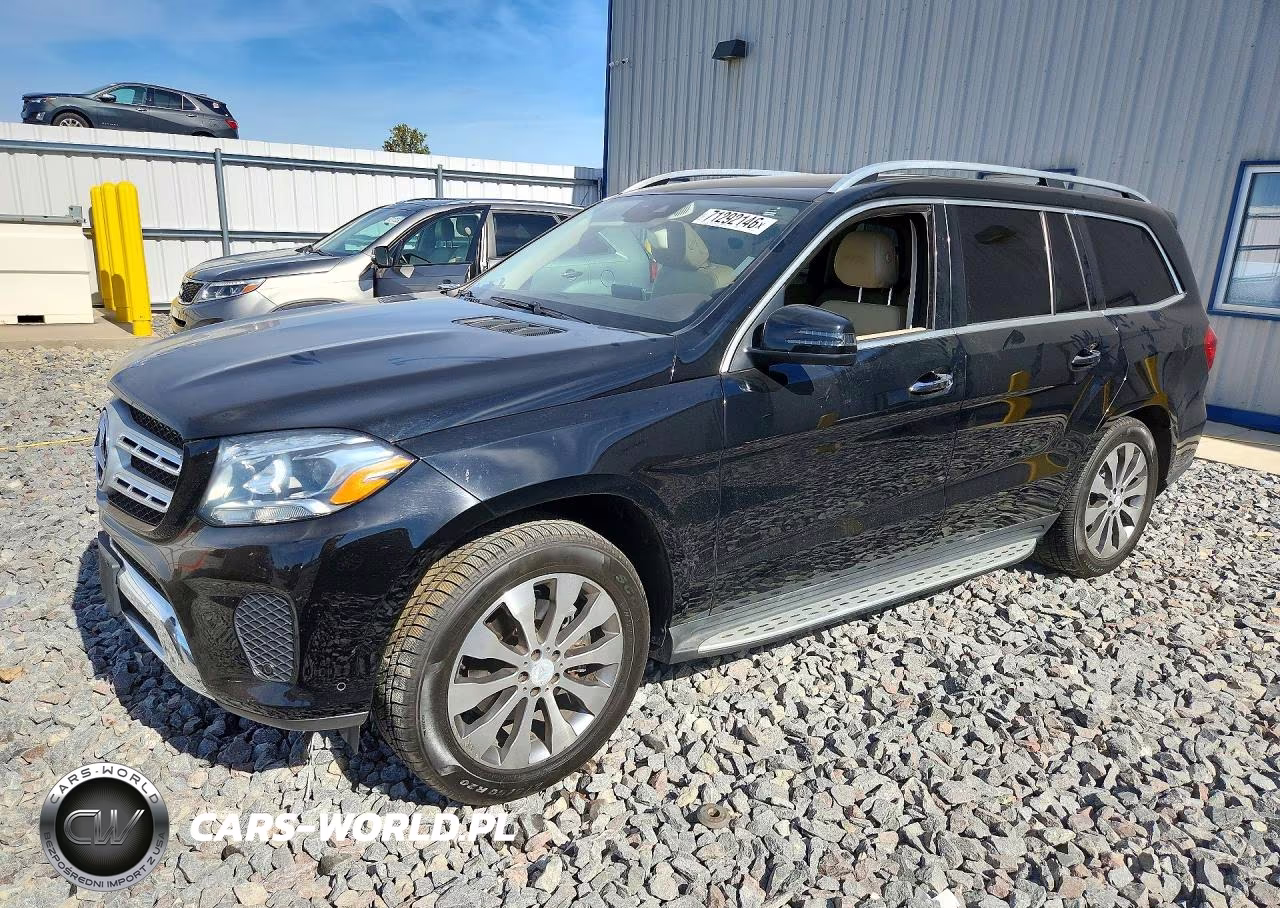 2017 Mercedes-Benz Gls 450 4Matic VIN:4JGDF6EE3HA746418 - 1