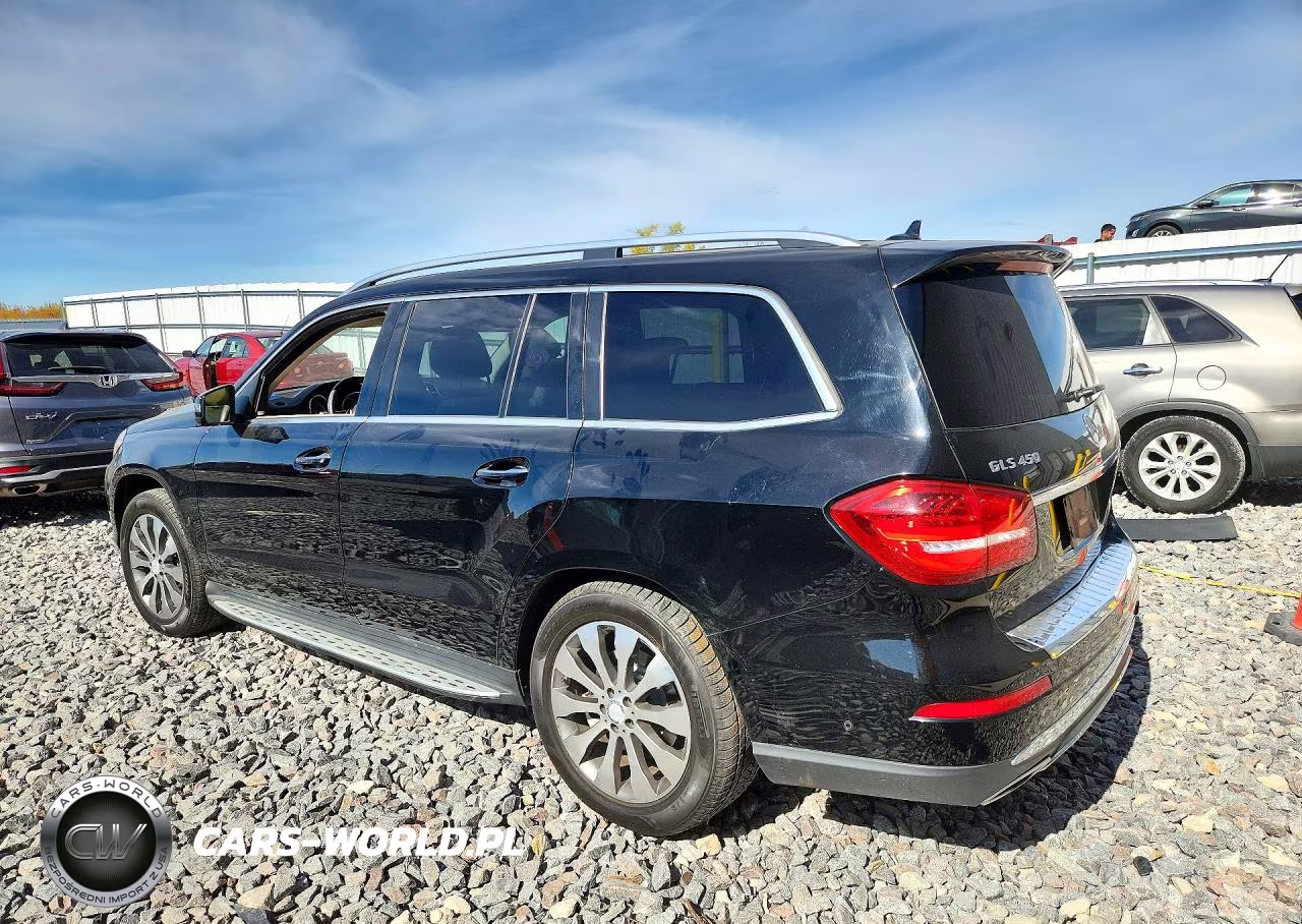 2017 Mercedes-Benz Gls 450 4Matic VIN:4JGDF6EE3HA746418 - 2