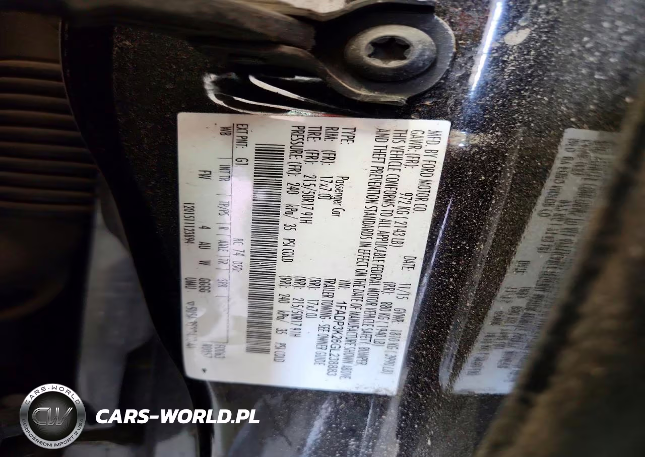 2016 Ford Focus Se VIN:1FADP3K26GL238883 - 12