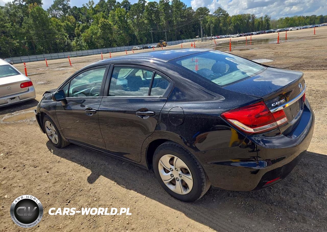 2014 Honda Civic Lx VIN:2HGFB2F55EH526082 - 2