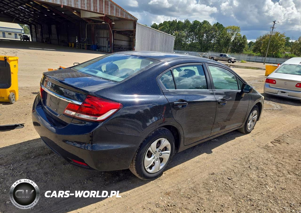 2014 Honda Civic Lx VIN:2HGFB2F55EH526082 - 3