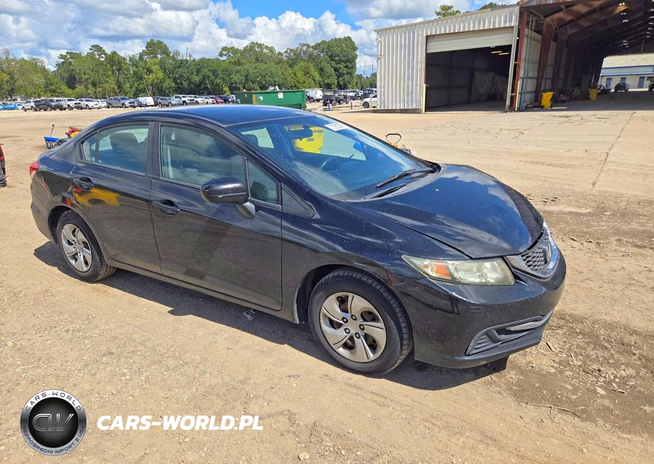 2014 Honda Civic Lx VIN:2HGFB2F55EH526082 - 4