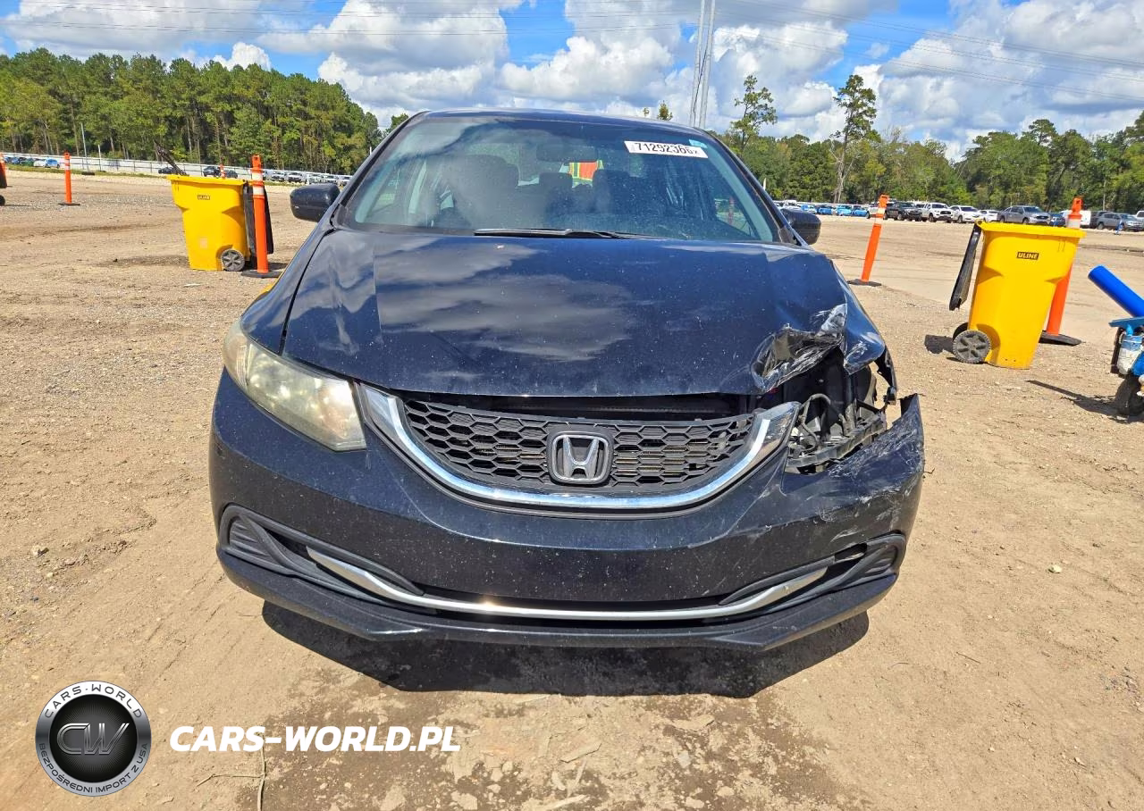 2014 Honda Civic Lx VIN:2HGFB2F55EH526082 - 5