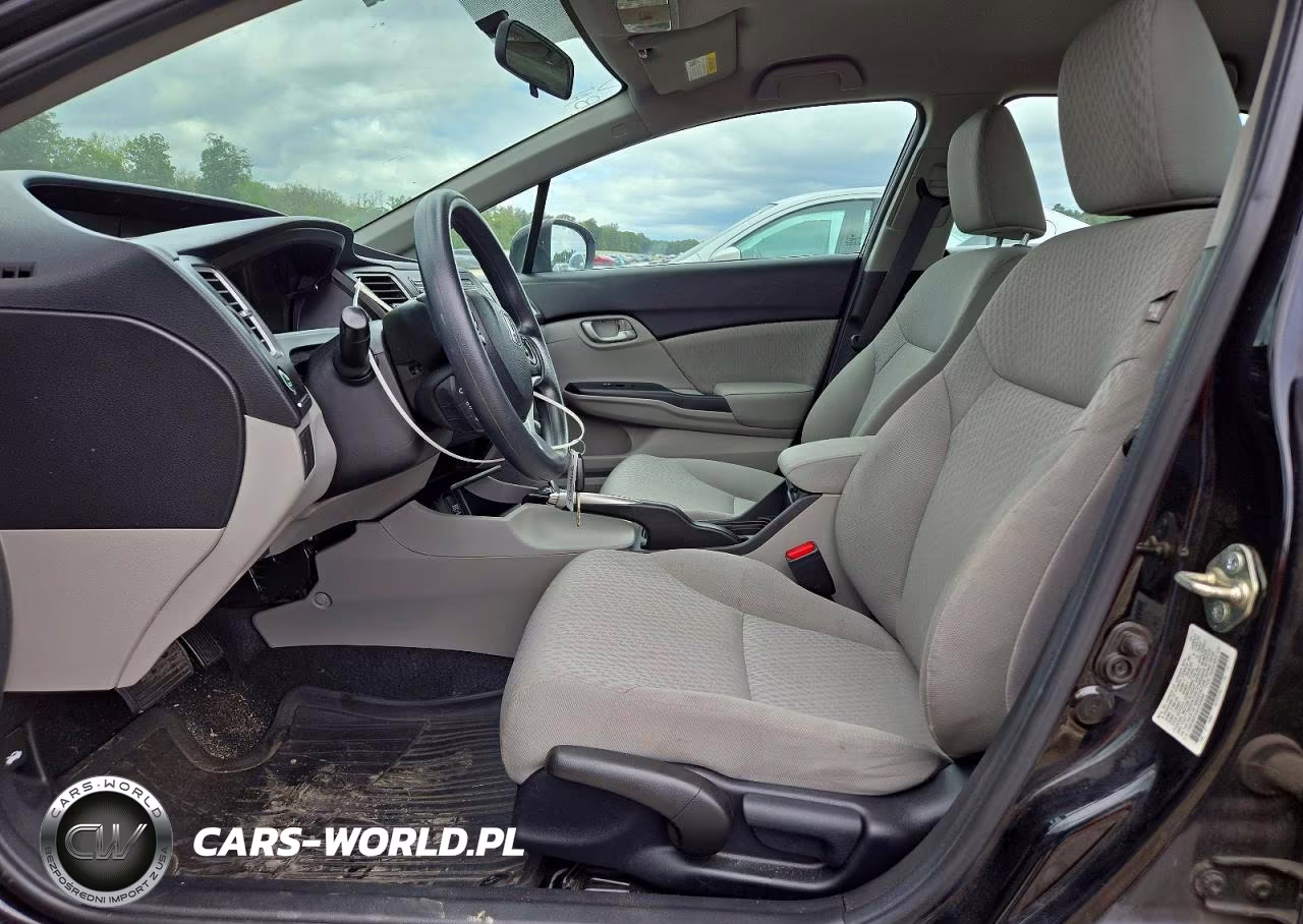 2014 Honda Civic Lx VIN:2HGFB2F55EH526082 - 7