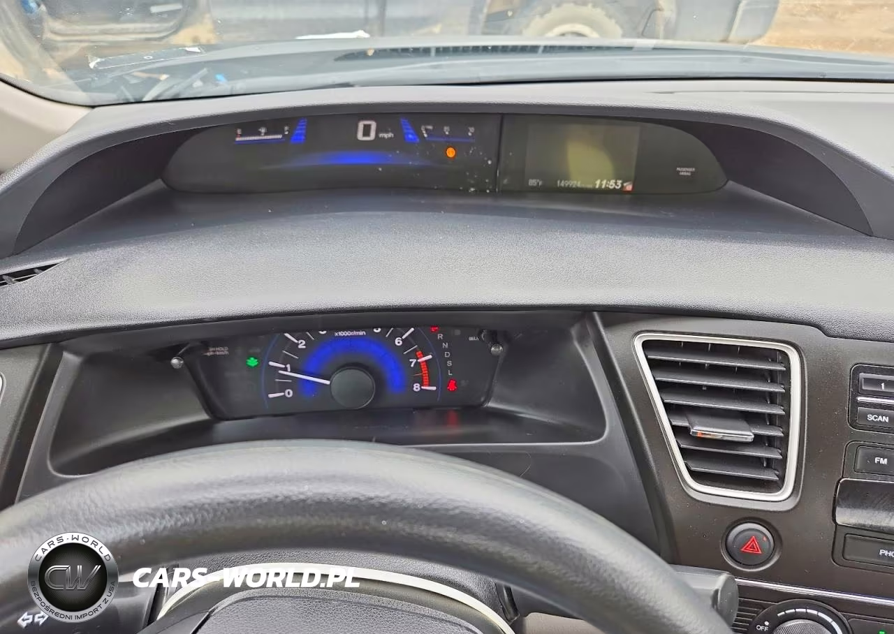 2014 Honda Civic Lx VIN:2HGFB2F55EH526082 - 9