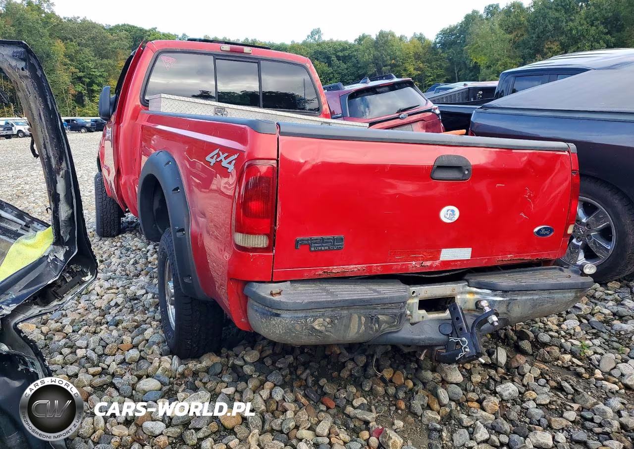 2001 Ford F250 Super Duty VIN:1FTNF21L71EB50135 - 2