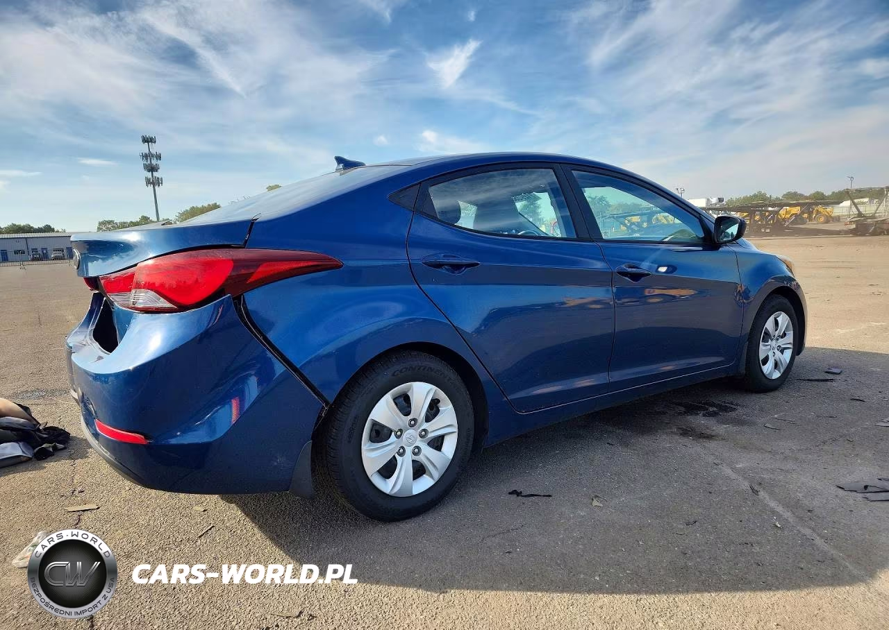 2016 Hyundai Elantra Se VIN:KMHDH4AE4GU570495 - 3