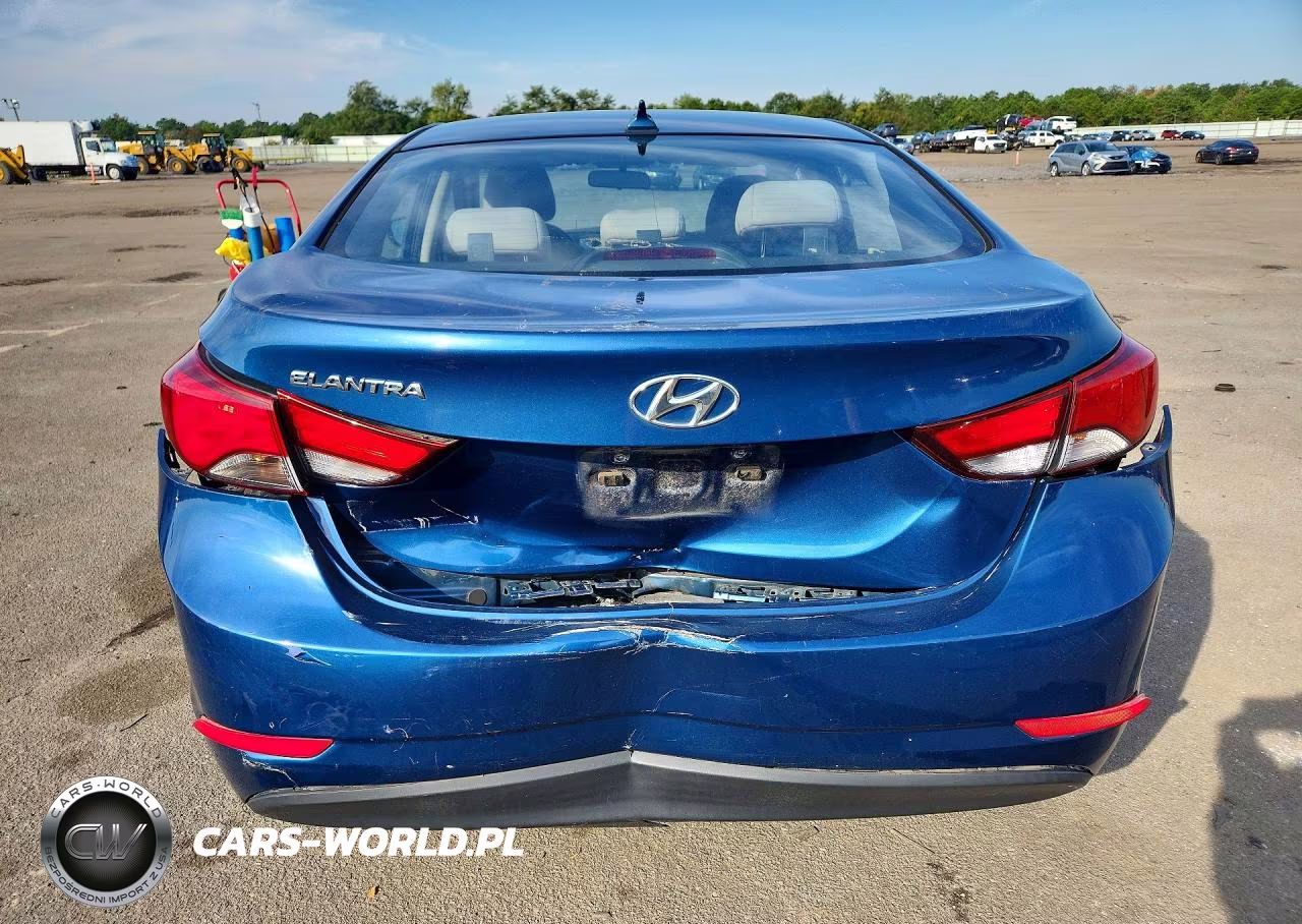 2016 Hyundai Elantra Se VIN:KMHDH4AE4GU570495 - 6