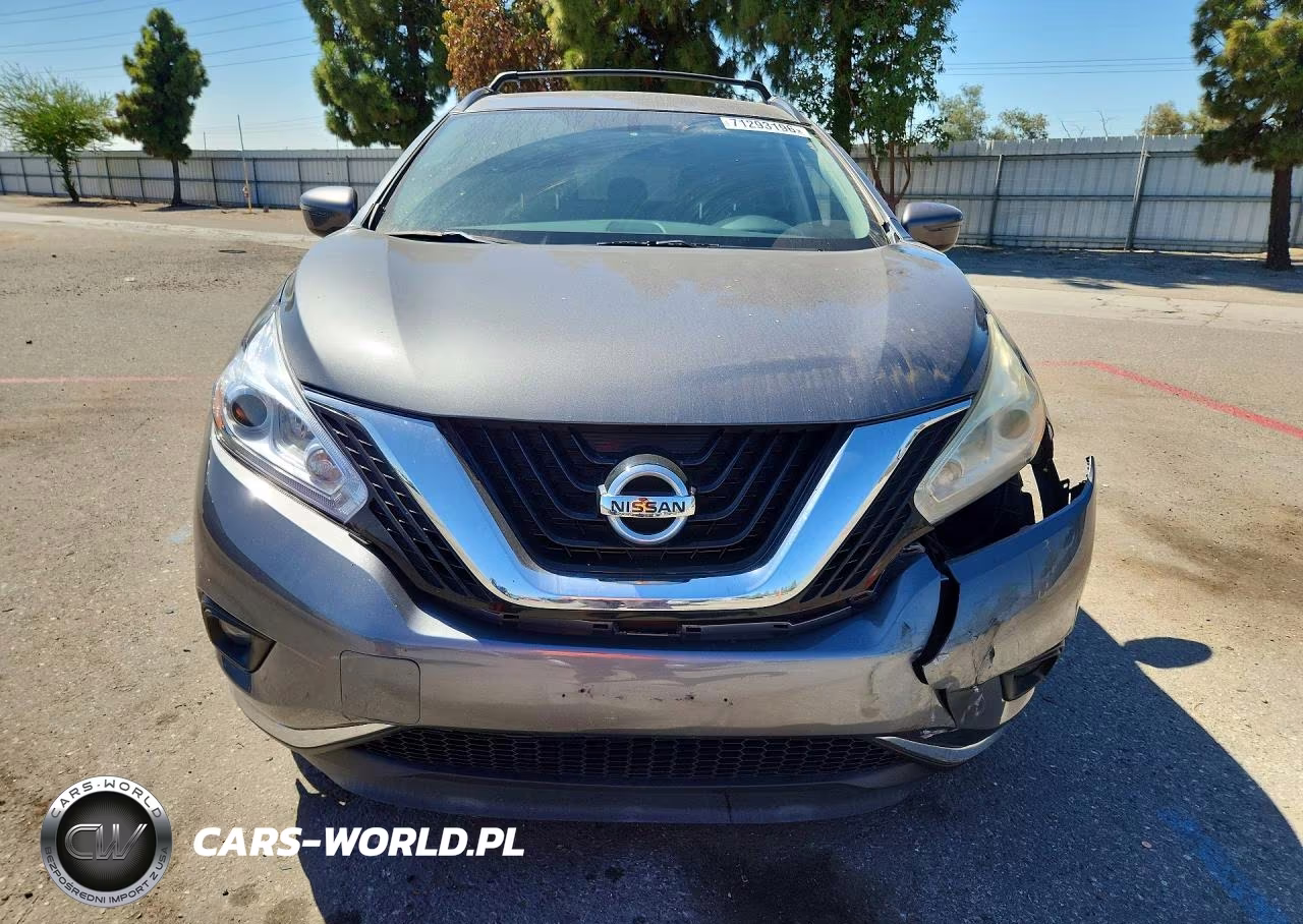 2016 Nissan Murano Sv VIN:5N1AZ2MG0GN165200 - 5