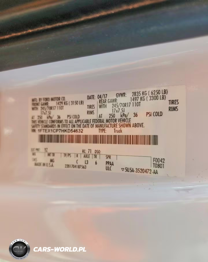 2017 Ford F150 Super Cab VIN:1FTEX1CP7HKD54632 - 12