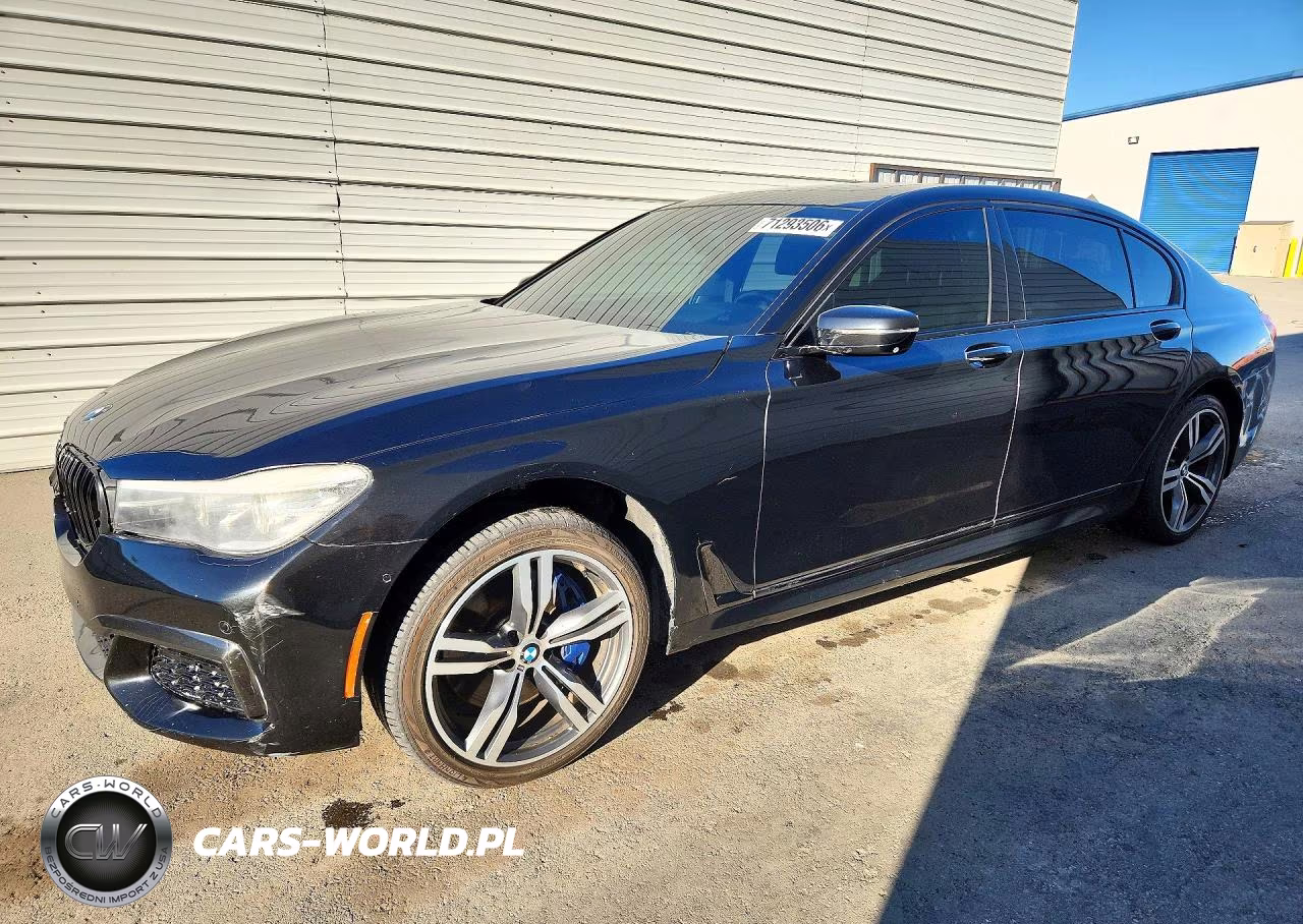 2017 BMW 740 I VIN:WBA7E2C58HG739216 - 1