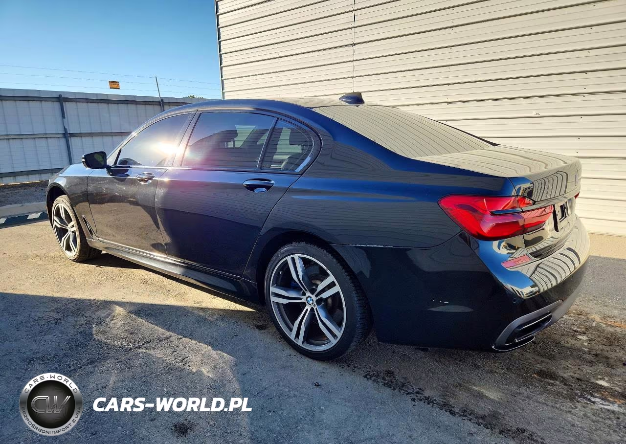 2017 BMW 740 I VIN:WBA7E2C58HG739216 - 2