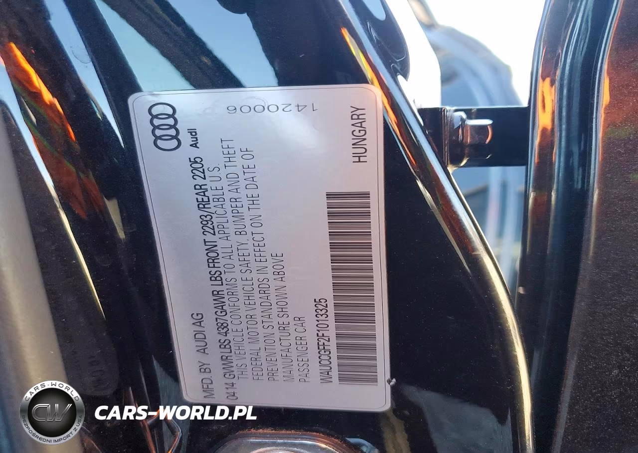 2015 Audi A3 Premium Plus VIN:WAUCCGFF2F1013325 - 12