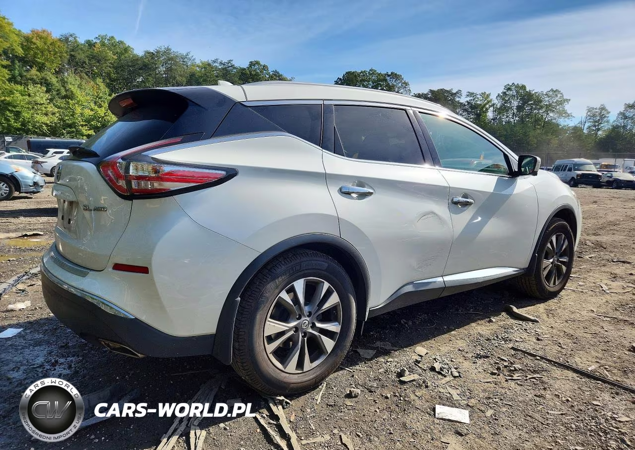 2017 Nissan Murano Sl VIN:5N1AZ2MH1HN185062 - 3