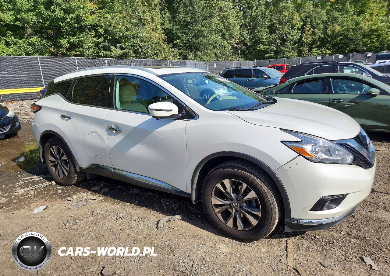 2017 Nissan Murano Sl VIN:5N1AZ2MH1HN185062 - 4