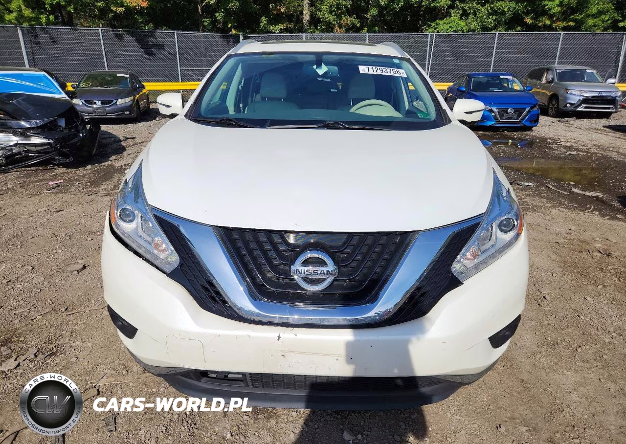 2017 Nissan Murano Sl VIN:5N1AZ2MH1HN185062 - 5