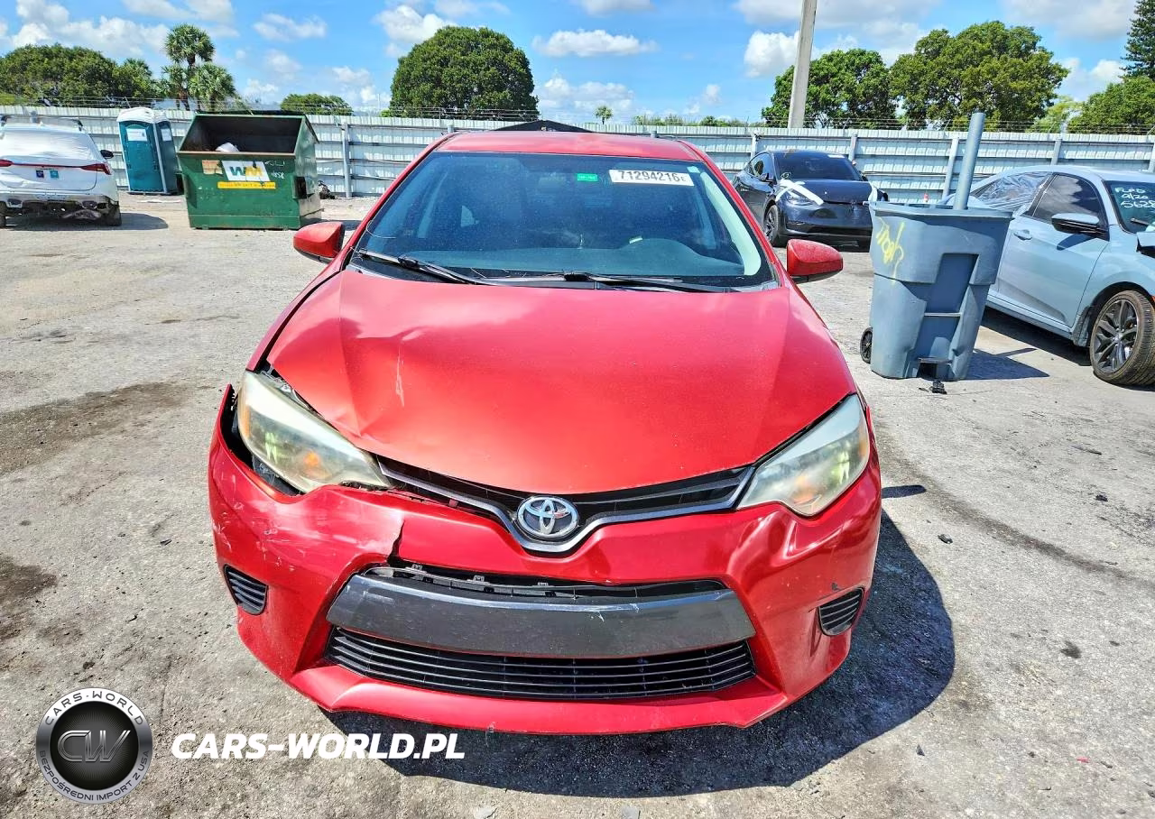 2015 Toyota Corolla Le VIN:5YFBURHE7FP313675 - 5