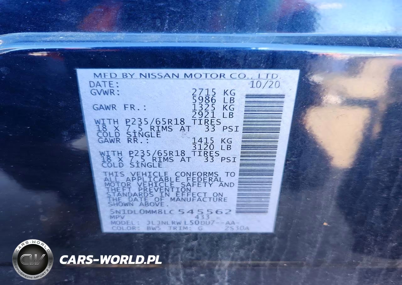 2020 Infiniti Qx60 Luxe VIN:5N1DL0MM8LC545562 - 13