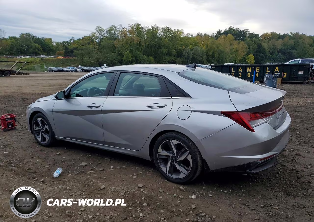 2022 Hyundai Elantra Sel VIN:5NPLN4AG5NH062067 - 2
