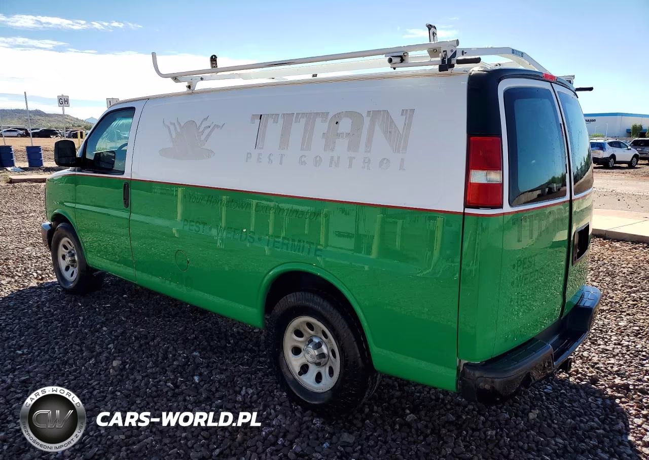 2014 Chevrolet Express G1500 Delivery Van VIN:1GCSGAF44E1200689 - 2