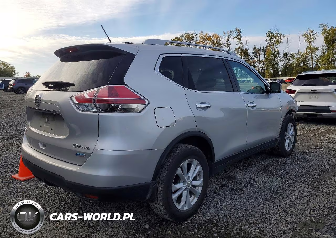 2014 Nissan Rogue Sv VIN:5N1AT2MV2EC754726 - 3