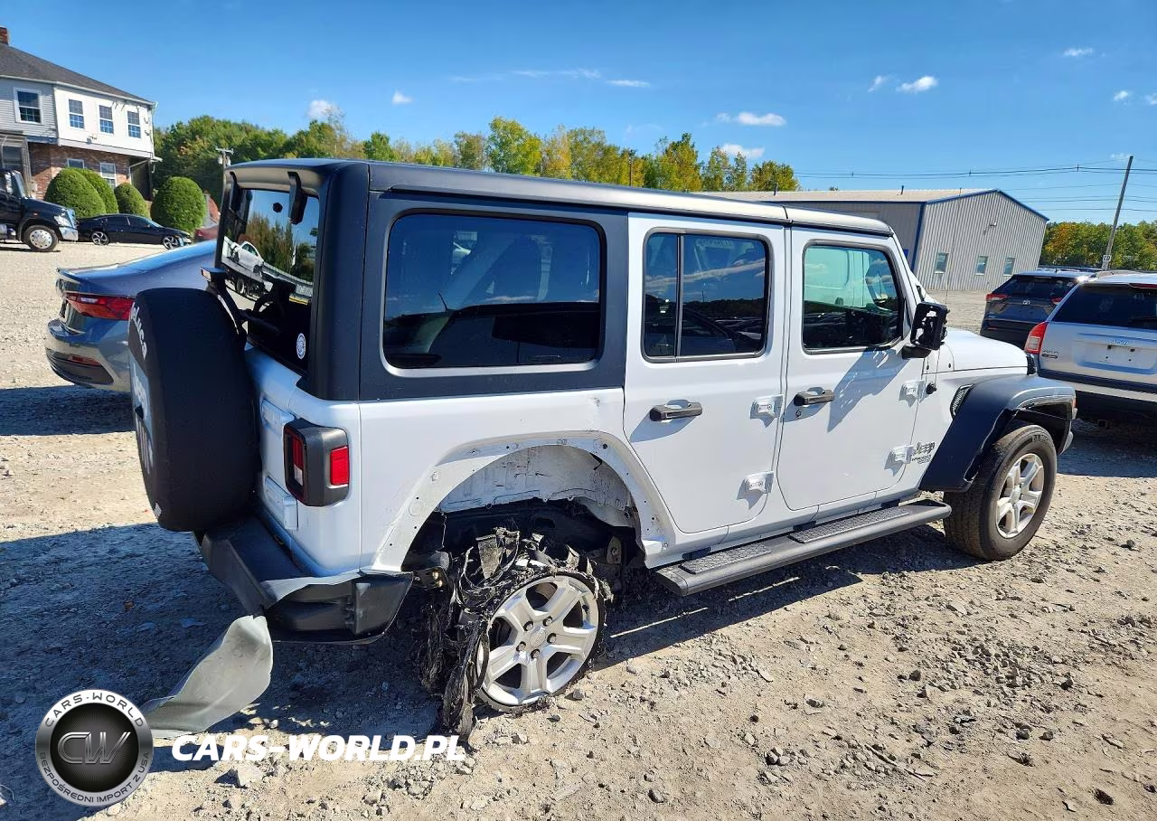 2019 Jeep Wrangler Unlimited Sport VIN:1C4HJXDGXKW679873 - 3
