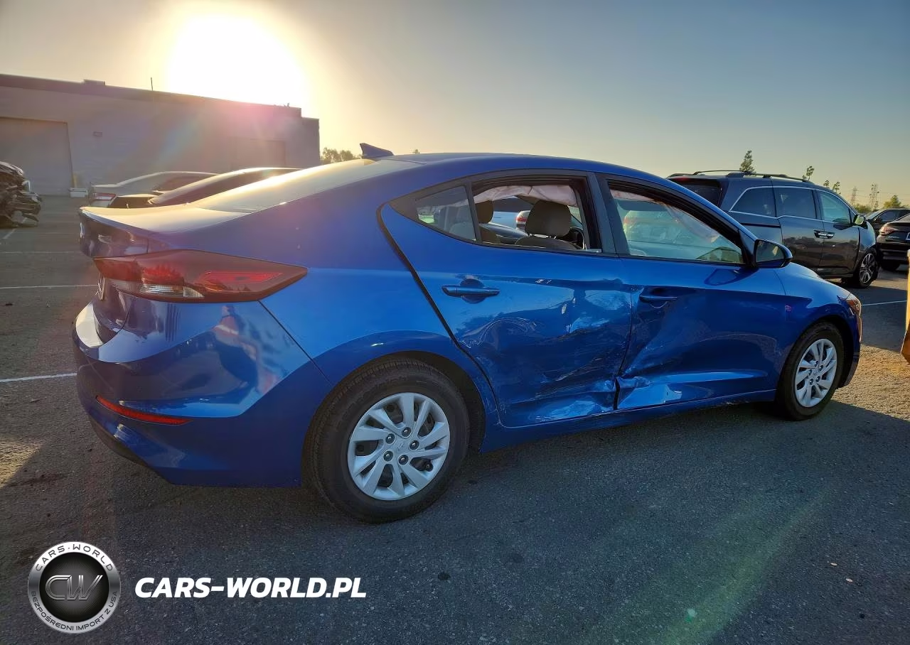 2018 Hyundai Elantra Se VIN:5NPD74LF3JH394943 - 3