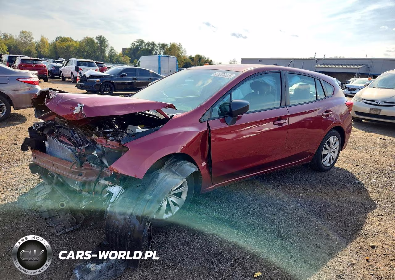2022 Subaru Impreza VIN:4S3GTAB61N3705635 - 1
