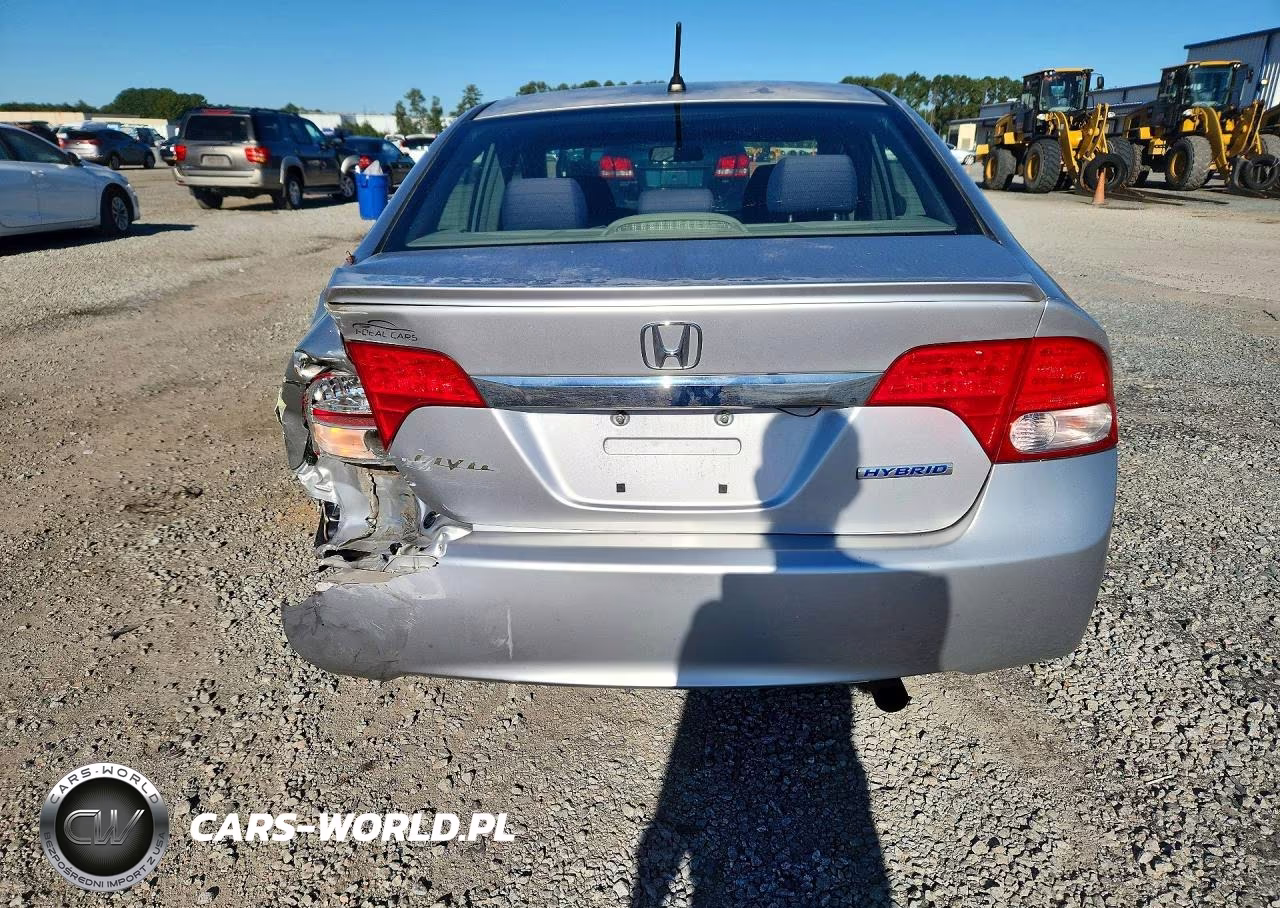 2009 Honda Civic Hybrid VIN:JHMFA36289S000703 - 6