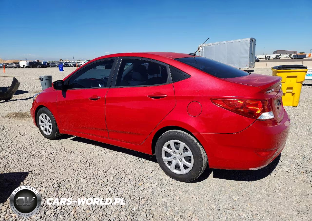 2014 Hyundai Accent Gls VIN:KMHCT4AE3EU597470 - 2