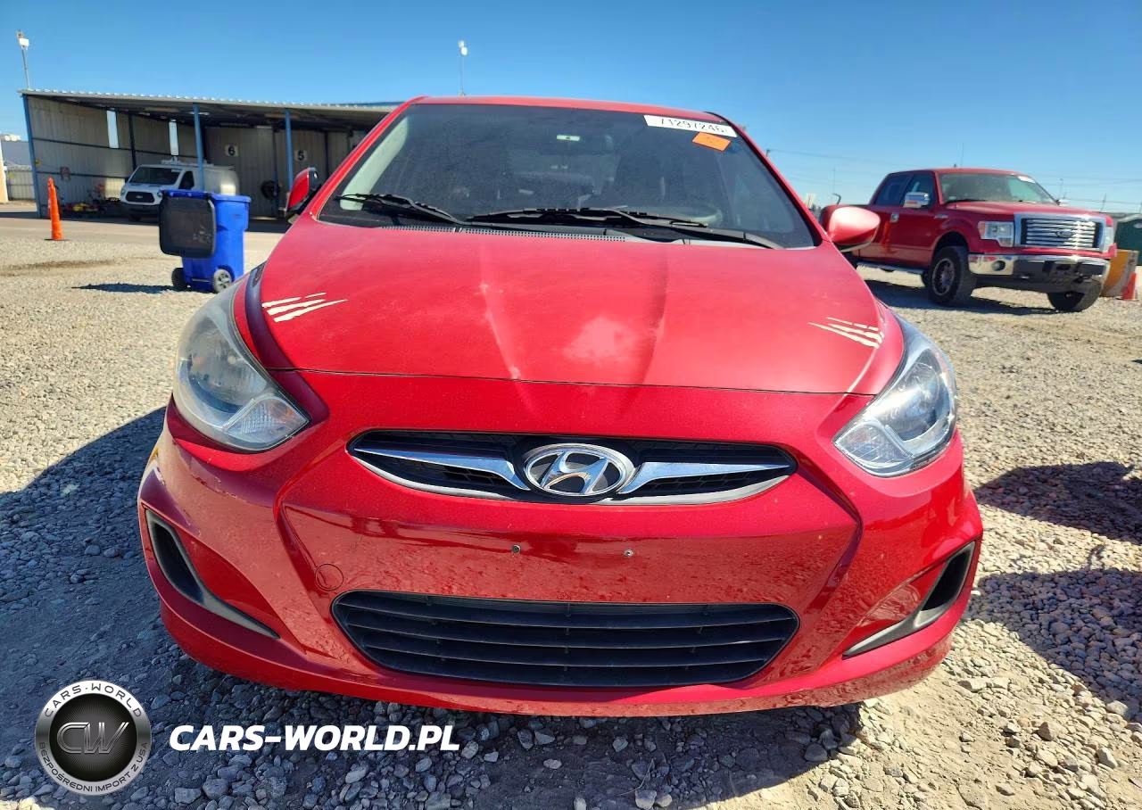 2014 Hyundai Accent Gls VIN:KMHCT4AE3EU597470 - 5