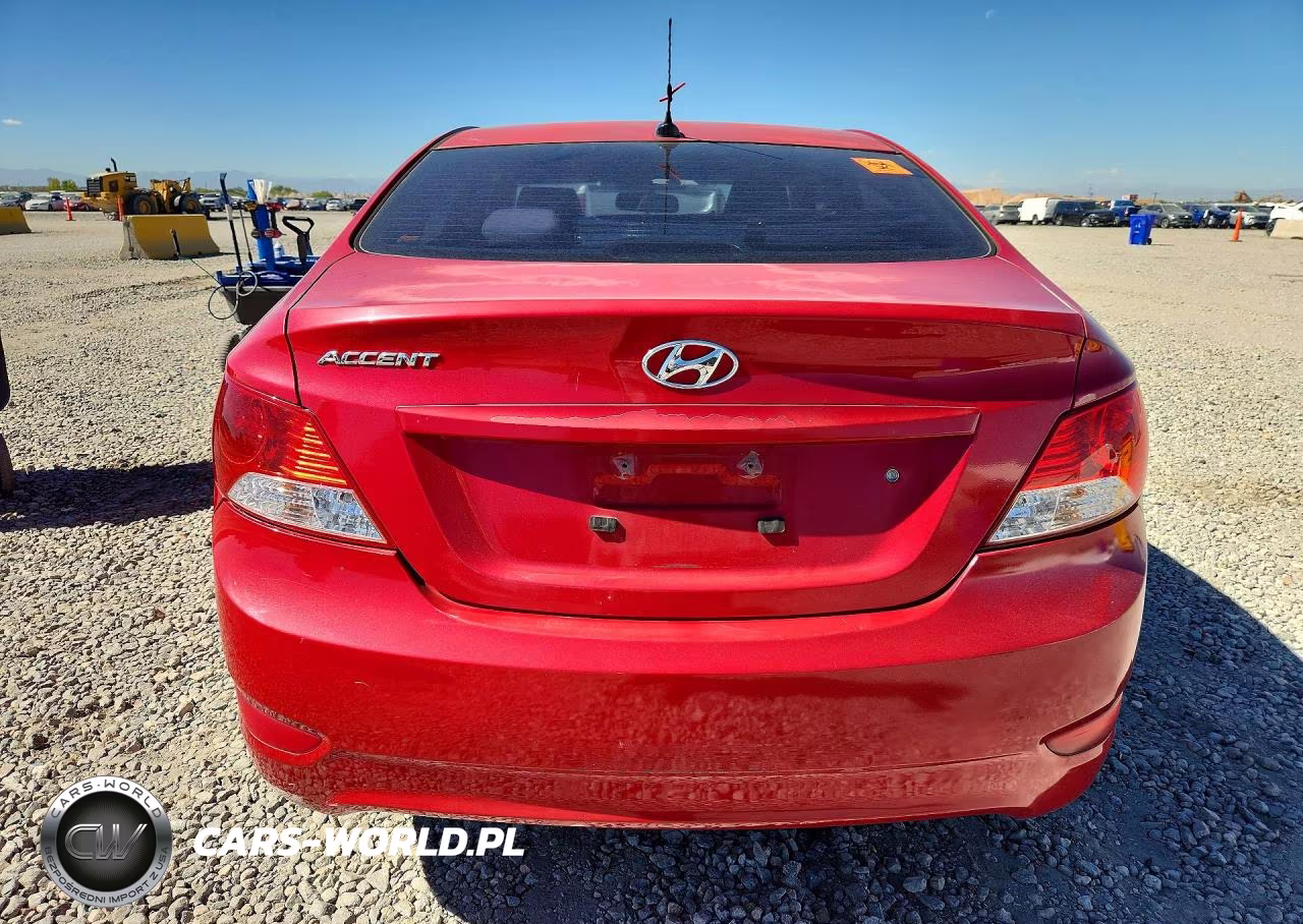 2014 Hyundai Accent Gls VIN:KMHCT4AE3EU597470 - 6