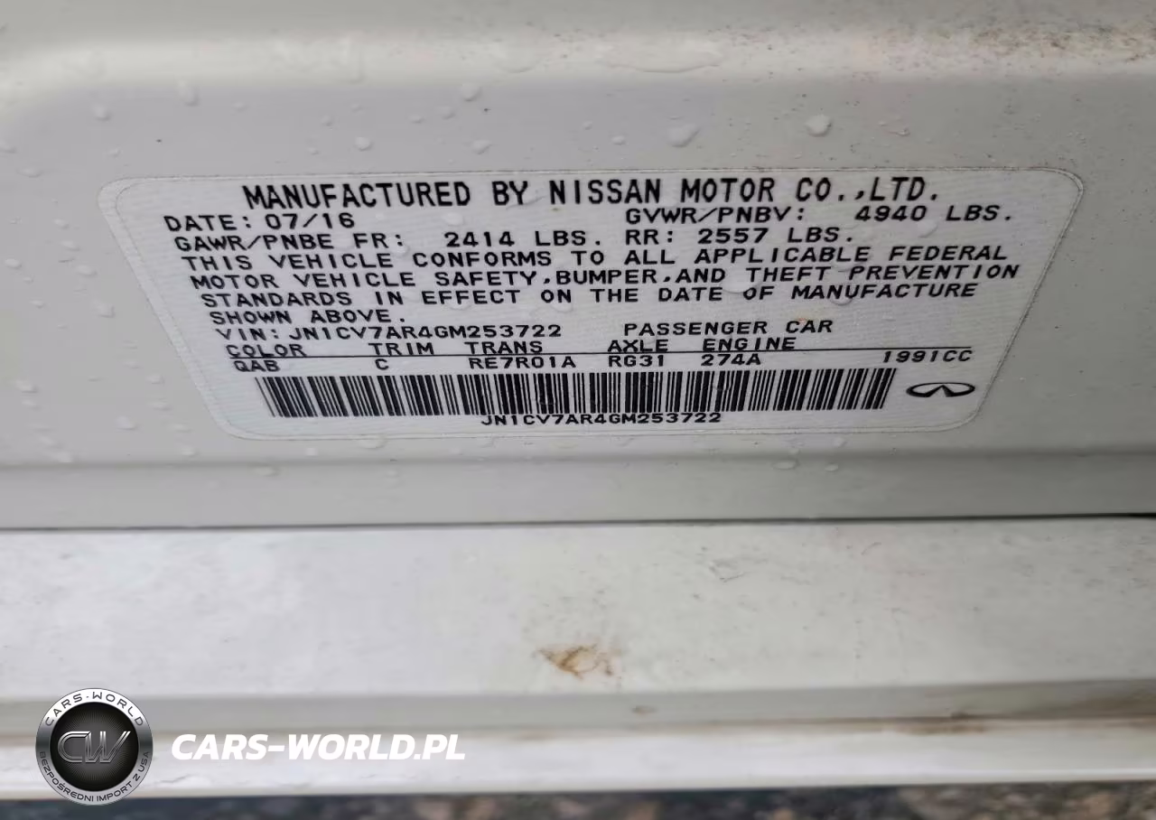 2016 Infiniti Q50 2.0T Premium VIN:JN1CV7AR4GM253722 - 12