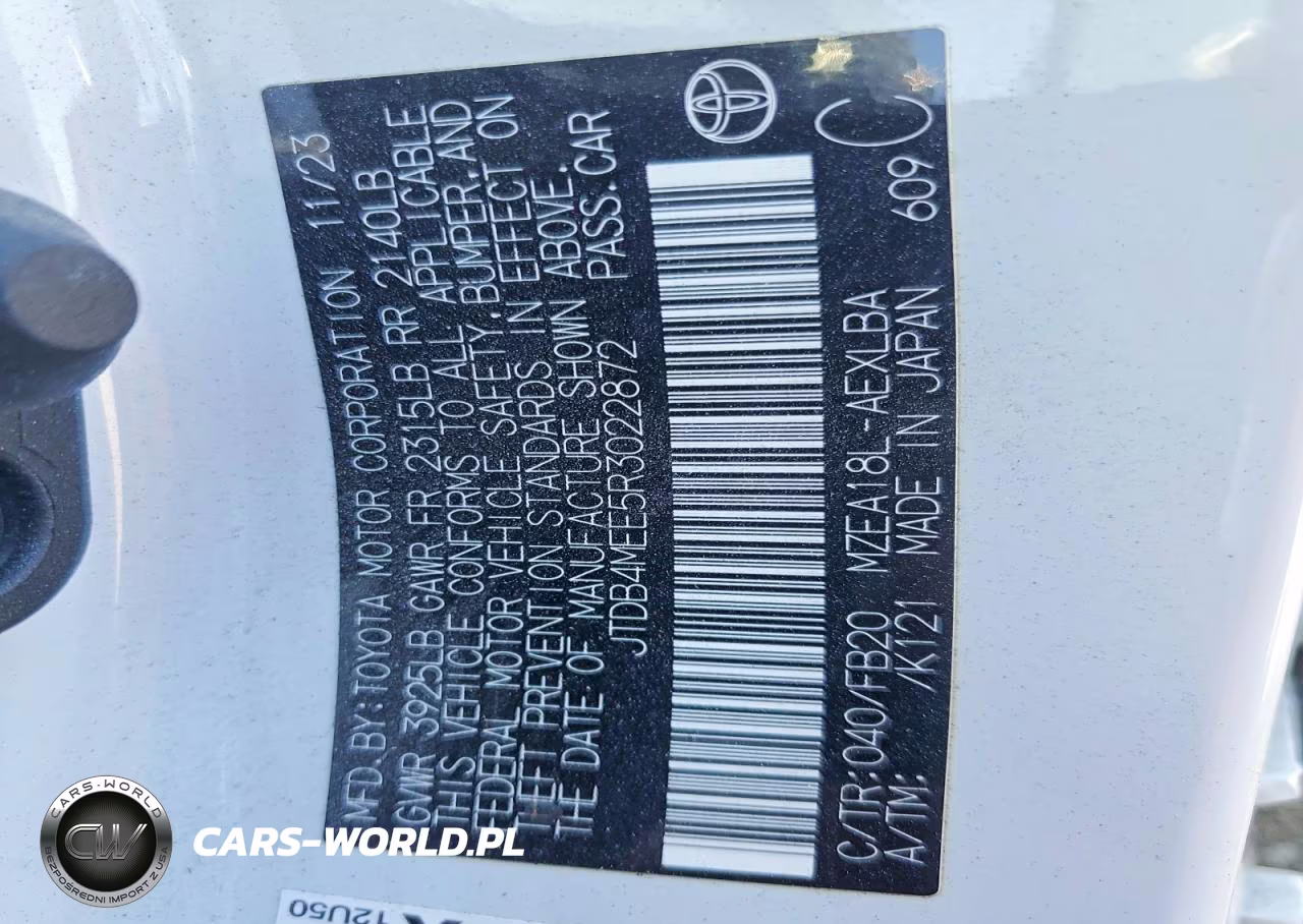 2024 Toyota Corolla Le VIN:JTDB4MEE5R3022872 - 13