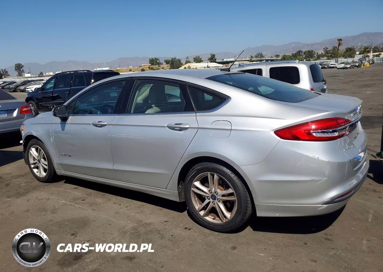 2018 Ford Fusion S Hybrid VIN:3FA6P0UU7JR273575 - 2