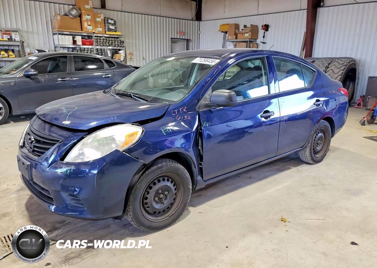 2012 Nissan Versa 1.6 S VIN:3N1CN7AP2CL910634 - 1