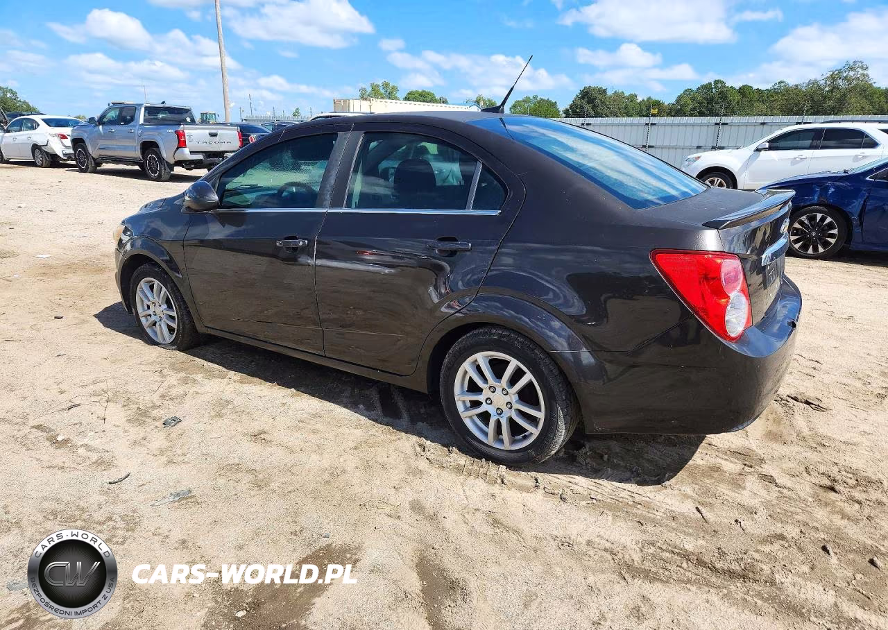 2014 Chevrolet Sonic Lt VIN:1G1JC5SH6E4206394 - 2