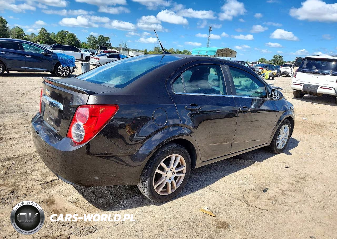 2014 Chevrolet Sonic Lt VIN:1G1JC5SH6E4206394 - 3