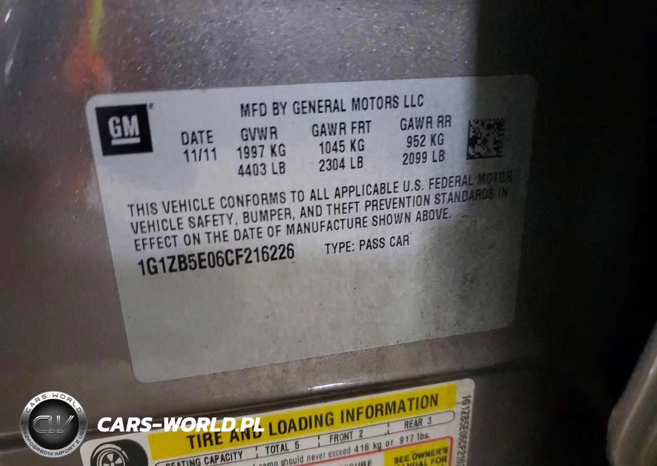 2012 Chevrolet Malibu Ls VIN:1G1ZB5E06CF216226 - 12