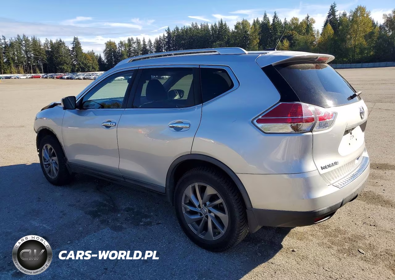 2016 Nissan Rogue Sl VIN:KNMAT2MV8GP708107 - 2