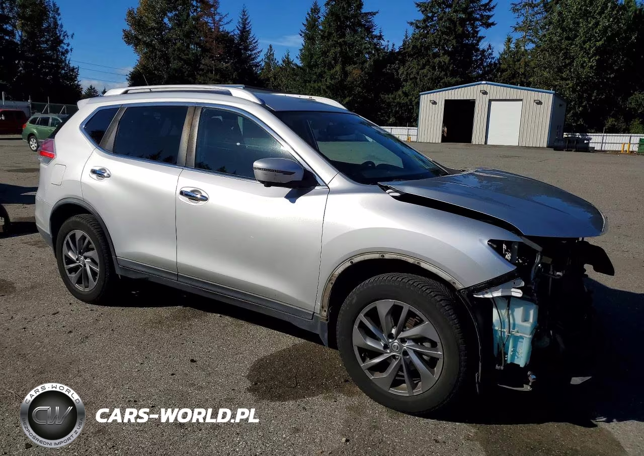 2016 Nissan Rogue Sl VIN:KNMAT2MV8GP708107 - 4