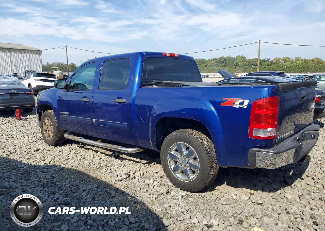 2013 GMC Sierra K1500 Sle VIN:3GTP2VE72DG341767 - 2