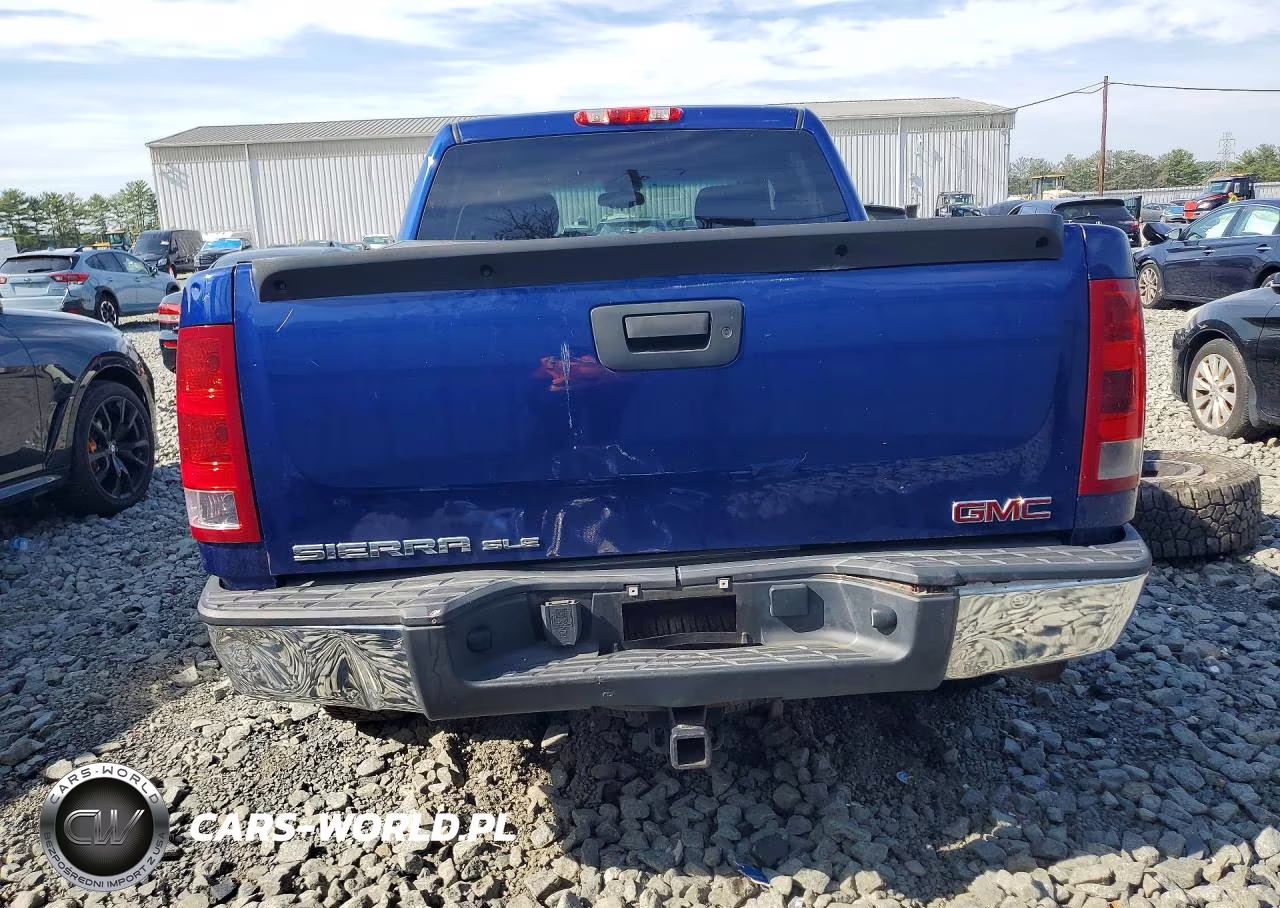 2013 GMC Sierra K1500 Sle VIN:3GTP2VE72DG341767 - 6